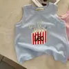 Chaleco Infantil 2026 Verano Nuevo Lindo Niños y Niñas Nuevo Dibujos Animados Sin Mangas t Bebé Estilo Japonés Axila Elástica Camiseta