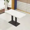 Mesas comerciales, mesas de comedor rectangulares, mesas para hot pot, mesas para cafeterías de té de leche y café, mesas de restaurante, mesas para snacks, mesas de comida rápida y juegos de mesa y sillas