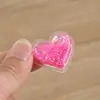 Etiqueta de plumón transfronteriza hecha a medida de PVC con lentejuelas inflable, etiqueta personalizada transparente, relleno ecológico, con forma especial, suministro del fabricante