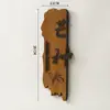 Letreros de Madera para Puertas Estilo Chino Personalizados para Hoteles, Casas de Huéspedes, Casas de Té, Salones Privados de Restaurantes, Letreros Creativos de Madera Maciza para Uso Doméstico
