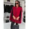 Aliexpress Estilo Nuevo Sencillo y Moderno Color Sólido Holgado Chaqueta Chal con Cuello
