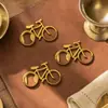 Abrebotellas de bicicleta dorada para fiesta, artículo de regalo más vendido transfronterizo, regalo promocional para eventos