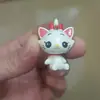 9 Estilos de Figuras Tambaleantes de Donald, Stitch, Winnie the Pooh, Mickey y Minnie Accesorios a Juego para Manualidades Llaveros