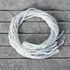 Cuentas de imitación de jade de porcelana, cristal, diamante de 2/3/4/6/8 mm para tocado, accesorios para zapatos, cuentas de vidrio de doble punta