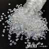 Ponto Sinfônico Fundo Apontado Cristal Dupla Face Cola Diamante Adormecedor Bola Barulhenta Material de Preenchimento Lantejoula Areia Movediça Mahjong Pó de Cebola