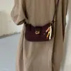 Bolso de hombro de gamuza estilo coreano para mujer para otoño de 2026, moderno y versátil, nuevo bolso cruzado de un solo hombro para el trabajo, diseño simple