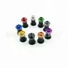 Tornillo Tuerca para Parabrisas de Motocicleta de 5MM M5 Tornillos de Color para Parabrisas 10 Piezas 9 Colores Opcionales