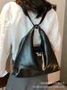 Mochila Coreana Feminina 2023 Nova Fashionável Corrente Bolsa Saco Alunos Aula Grande Capacidade Bolsa Tote