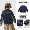 Jaqueta de Baseball para Meninos Roupas de Outono 2026 Novo Estilo Primavera e Outono Roupas Infantis Tops para Crianças Tendência