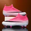 Novas Chuteiras de Cano Alto para Adolescentes, Homens e Mulheres, Esportes ao Ar Livre, Gramado, Jogo Real, Chuteiras de Futebol Profissionais Antiderrapantes AG