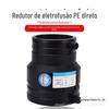 PE fusão elétrica Reduzindo direto 110 reduzindo cabeça grande e pequena 160 conexões de tubos de água junta de tubo de incêndio tubo com esqueleto de malha de arame de aço