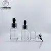 En stock venta al por mayor 15-50ml abanico de mar palillo de recogida fondo grueso pared gruesa botella de esencia botella de crema para ojos botella de líquido original botella de vidrio subbotella