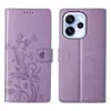 Funda para teléfono plegable con diseño de mariposa adecuada para Opporeno15F Funda para teléfono anticaída Oppoa58 con ranuras múltiples para tarjetas y soporte