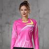 Camiseta de manga larga para bádminton de Otoño e Invierno, uniforme para hombre y mujer, camiseta de equipo de secado rápido, traje de uniforme de tenis de mesa para niños, impresión