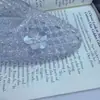 Coreia do Sul Mesmo Estilo Flor de Lantejoula Flor de Sapato Brilho Diamante Miçanga Feita à Mão Estilo Coreano Doce Alto Senso Flor Decorativa para Sapato Joia de Sapato
