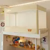 Mosquitero para estudiante, Clase A, para uso en cama, con protección inferior contra mosquitos, adecuado para dormitorios de preparatoria, con parte superior opaca y a prueba de polvo, diseño de tres puertas para literas