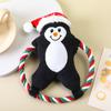 Nueva serie navideña juguetes de peluche para mascotas molares resistentes a las mordeduras juguetes con sonido suministros para aliviar el aburrimiento auto-Hi venta al por mayor por lotes
