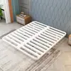 Cama suspensa simples 1,5 metros 1,8 metros Luxo leve italiano sem cabeceira estrutura de cama dupla de ferro cama de apartamento estrutura de cama de ferro