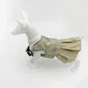 Vestido Plissado para Pet para Primavera e Verão, Leve, Anti-Perda, Roupa para Pet Estilo Colete para Teddy e Schnauzer