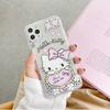 Capa de telefone iPhone14Pro Apple 12promax Cartoon Aplicável X Transparente 14promax All-inclusive 13 Soft Case
