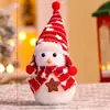 Decoraciones Transfronterizas de Muñeco de Nieve Nuevo Muñeco de Nieve Muñeco Adornos para Muñeco Nochebuena Diseño de Ventana