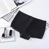 Casa Japonesa Americana Pantalones Cortos de Boxeador para Mujer Sin Marca Cintura Media Entrepierna de Algodón Puro Cadera Transpirable Encaje Lateral Pantalones Cortos de Boxeador para Mujer
