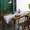 Mantel Navideño Impermeable y a Prueba de Aceite, Lujo Ligero, Tela Bordada de Poliéster de Alta Gama, Mantel y Mantel de Comedor con Encaje para Uso en Hotel y Hogar