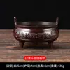 Fogão Quadrado de Cobre para Elevação, Fluxo de Ouro Diário, Adequado para Ofertas no Salão e Decorações de Mesa de Chá