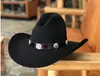 Sombrero de copa 100% lana Otoño e Invierno Moda Británica Europea y Americana Sombrero Artesanía Tradicional Sombrero de fieltro Hecho a mano Amazon Wholesale