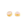 Versão coreana do conjunto de personalidade de pressão auricular quente anel de aço inoxidável tampão de ouvido em forma de hambúrguer de silicone tampão de brinco anti-queda fábrica atacado