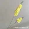 2 Cabezas de Flores Artificiales de Lavanda para Decoración del Pasillo de Salón de Bodas, Decoración de Jacintos para Fondo de Hotel, Flores Artificiales Transfronterizas