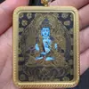 Promoção Quente Xizang Nepalesa Pintada à Mão Pura Thangka Oito Guardiões do Zodíaco Núcleo de Cartão 4*5