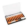 Sks7 Amazon Popular Mango de Plástico Juego de 6-12 Piezas Cuchillo de Goma para Tallar Madera Sello para Carpintería Cuchillo de Tallar Venta al por Mayor de Exportación