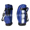 Bolsa para Pelotas de Golf Piel Sintética Impermeable Pequeña Bolsa de Cintura con Hebilla Colgante Bolsa para Pelotas Puede Sostener 3 Pelotas Bolsa de Accesorios de Golf