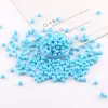 Cuentas de Arroz de Vidrio Sólido Coloridas Asimétricas de 5 mm para Pulsera Collar Hecho a Mano DIY Accesorios de Material para Joyería