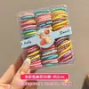 Diademas elásticas negras para niños, suaves con el cabello, alta elasticidad, sujetadores de pelo duraderos, accesorios para el cabello