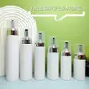 Botella Mousse Blanca de 100ml con Cepillo Limpiador y Dosificador de Espuma, Botella de Espuma de 200ml