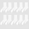 Calcetines para Hombre para Primavera, Verano e Invierno, Calcetines de Doble Aguja, Calcetines de Media Pantorrilla, Antibacterianos, Desodorantes, Absorbentes de Sudor, Calcetines Deportivos, Calcetines de Negocios Transpirables, Calcetines Zhuji