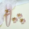 Nuevo Estilo Joyería de Abejita Accesorios Resina Hielo-Transparente Impresión Artesanía Hecho a Mano Accesorios para el Cabello Funda de Teléfono Accesorios para Uñas DIY