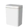 Cubo de basura inteligente por inducción apertura automática de tapa sin contacto cubo de basura con empaquetado automático cubo de basura para huecos de inodoro