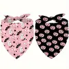 Bandana para mascotas transfronteriza Gato y perro fantasma de Halloween Bufanda triangular decorativa Bufanda decorativa para el cuello de fiesta navideña