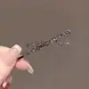 Pinza para el pelo de lazo con un tacto de alta gama y exquisito, Pinza lateral para el pelo para mujer, Nuevo modelo 2026, Pinza lateral, Pinza para flequillo, Herramienta para arreglar el pelo