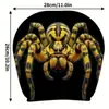 Funda de reposacabezas de coche de dibujos animados linda, funda de cojín de coche de animales, funda de almohada para cuello de coche suave