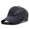 Atacado Transfronteiriço Chapéu Masculino de Verão Moda Estampado Dragão Secagem Rápida Totalmente em Tela Respirável Boné de Baseball Chapéu de Sol para Uso Externo para Homens