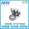 Fábrica de Cixi fornece diretamente rolamento rígido de esferas 6002RS 15*32*9mm Rolamento para motor de roda de scooter/guia