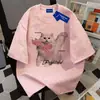 Camiseta de Manga Curta Shibori Japonês 100% Algodão para Homens e Mulheres, Design de Verão para o Trabalho, Solta e Emagrecimento, Gola Redonda, Top para Casal