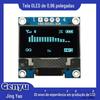 Tela Display Oled 0,96 polegadas Luz Azul/Luz Branca/Amarelo-Azul Duas Cores Interface Iic 4 Pinos Tela Lcd 12864 Personalização