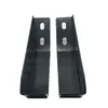 Perfil de Alumínio Industrial Suporte de Pé Quadrado Fixo Base de Grade de Piso Pé de Suporte Grande Pé de Casco Quadrado