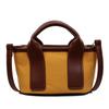 Bolso de Mano de Bloques de Color de Gama Alta 2025 Nuevo Bolso de Hombro de Moda Retro Bolso Cruzado Casual Versátil