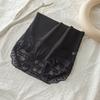 Explosiones cintura alta seda de hielo vientre algodón transpirable entrepierna pantalones bragas de encaje francés para mujer venta al por mayor
